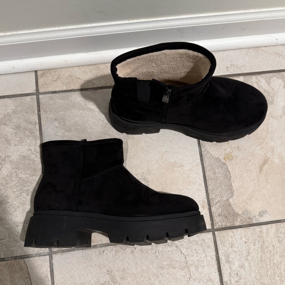 Torrid soft chunky ankle boots!